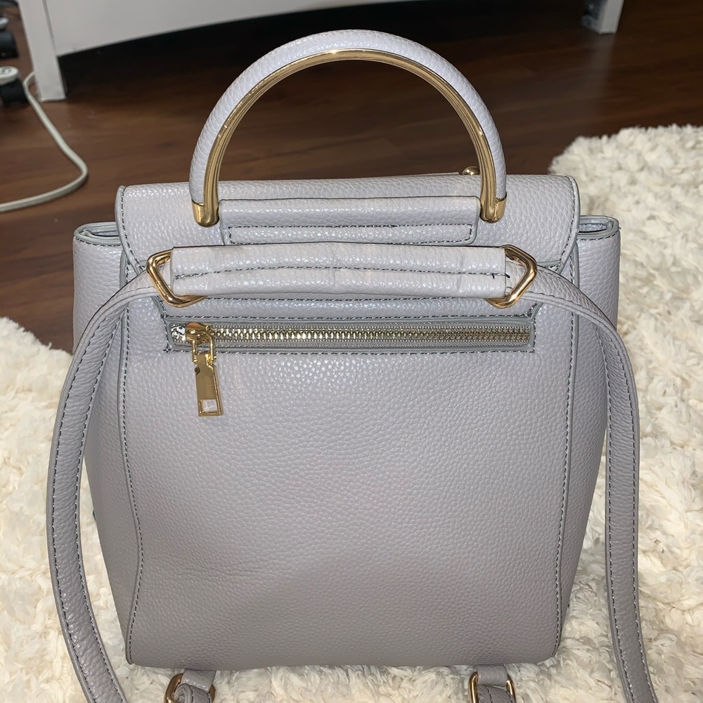 Grey Backpack/Purse - Picture 7 of 8